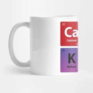 Cafe KV Chemistry Jokes Mug